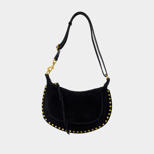 Oskan Moon Gz Shoulder Bag - Isabel Marant - Leather - Black