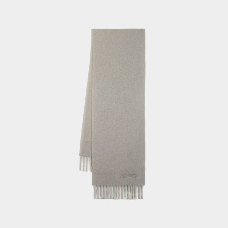 Firny Scarf - Isabel Marant - Wool - Beige