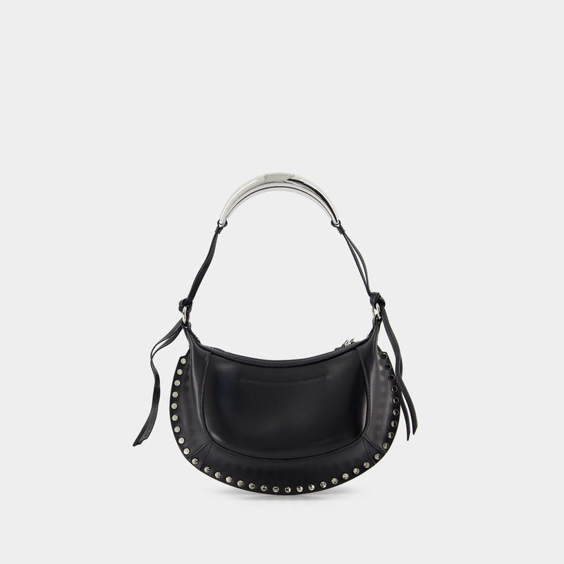 Oskan Moon Purse - Isabel Marant - Leather - Black/Silver