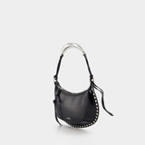 Oskan Moon Purse - Isabel Marant - Leather - Black/Silver