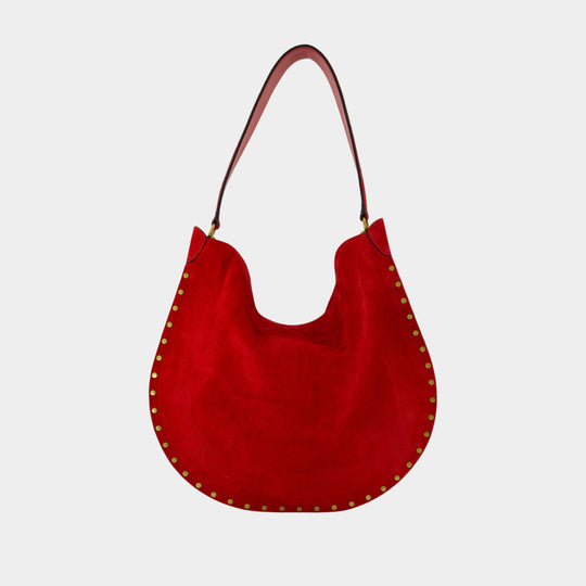 Oskan Soft Ga Shoulder Bag - Isabel Marant - Leather - Red