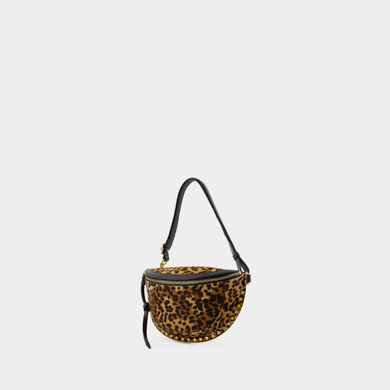 Skano Shoulder Bag - Isabel Marant - Leather - Leopard Print