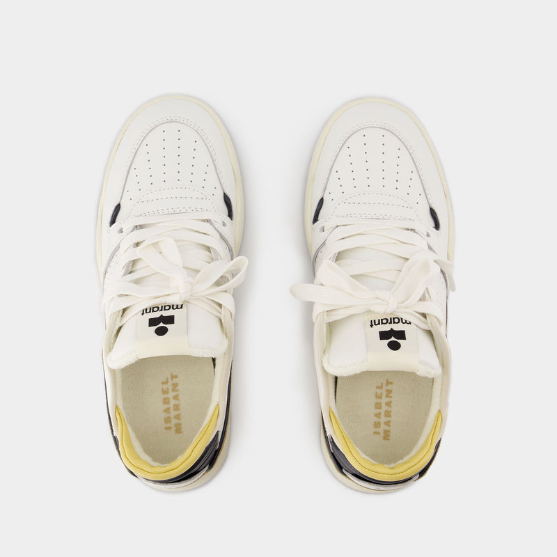 Emree Sneakers - Isabel Marant - Leather - Yellow