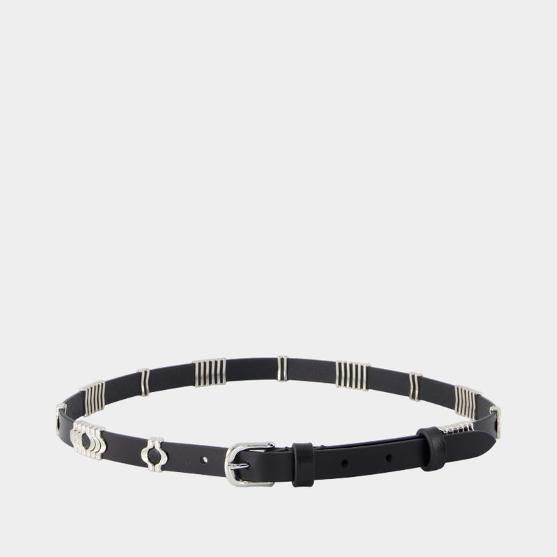 Odena Gb Belt - Isabel Marant - Leather - Black