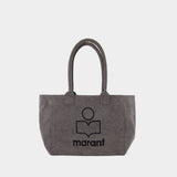 Yenky Shoulder Bag - Isabel Marant - Cotton - Grey