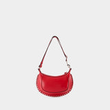 Oskan Moon Gd Crossbody - Isabel Marant - Leather - Red