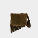 Faro Gd Pouch - Isabel Marant - Leather - Metallic