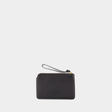 Gd Flat Pouch - Isabel Marant - Leather - Black