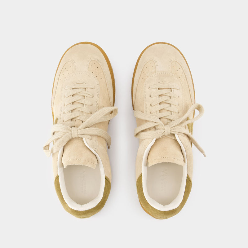 Bryce Gd Sneakers - Isabel Marant - Leather - Beige