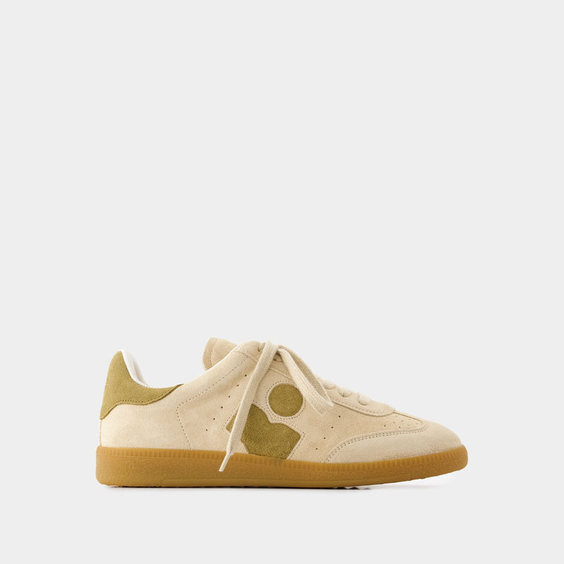 Bryce Gd Sneakers - Isabel Marant - Leather - Beige