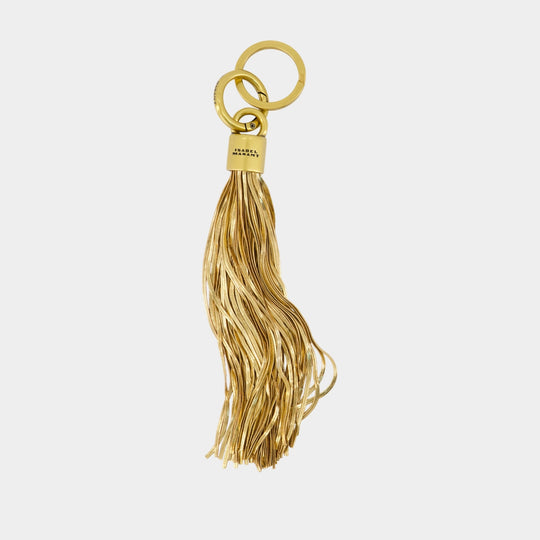Tassel Chain Gz Keychain - Isabel Marant - Metal - Gold