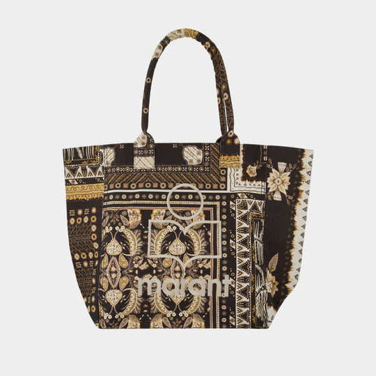 Yenky Ge Shopper Bag - Isabel Marant - Cotton - Black