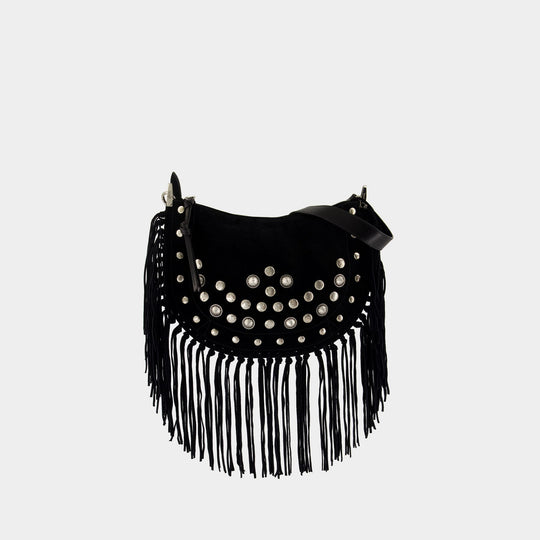 Kanao Crossbody - Isabel Marant - Leather - Black