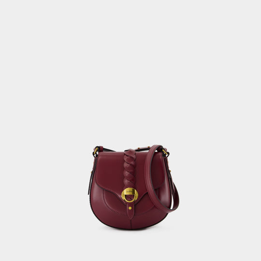 Altay Small Gd Crossbody - Isabel Marant - Leather - Burgundy
