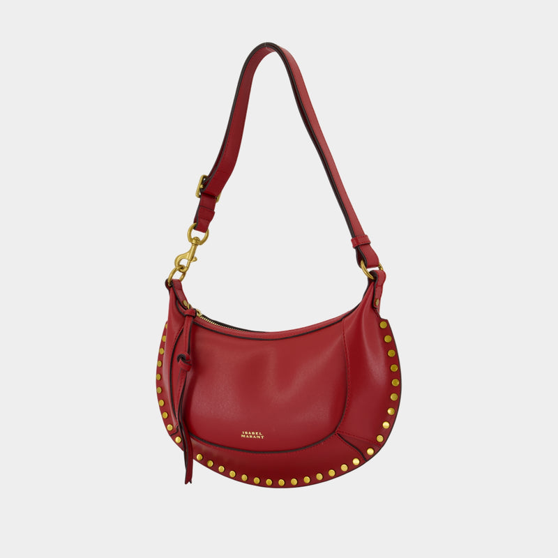 Oskan Moon Ga Shoulder Bag - Isabel Marant - Leather - Red