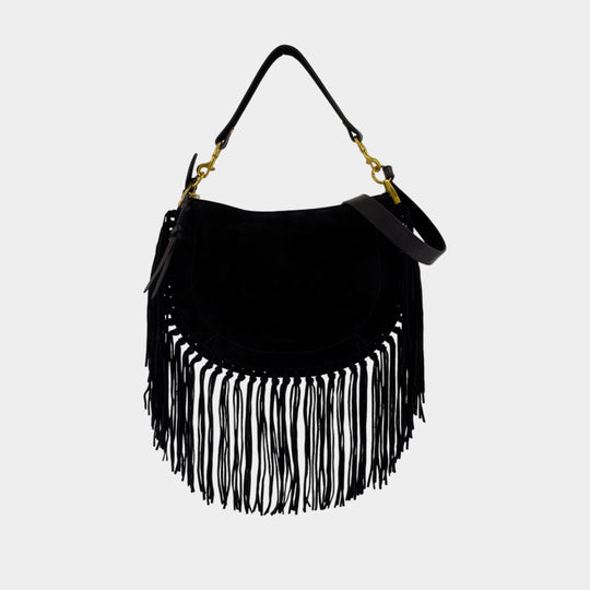 Oskan Soft Ga Crossbody - Isabel Marant - Leather - Black