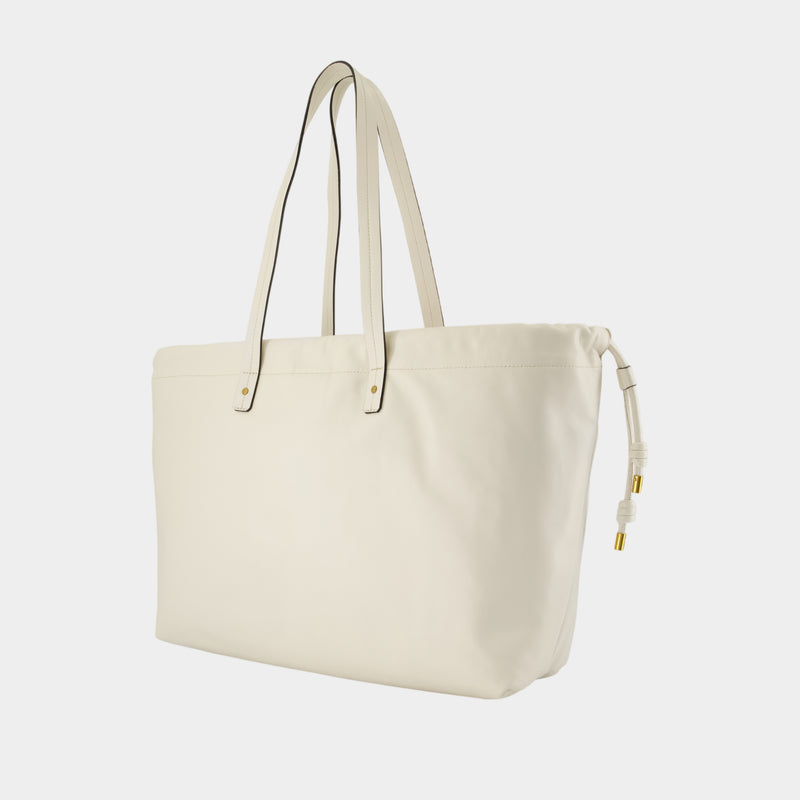 Silven Gb Shoulder Bag - Isabel Marant - Leather - White