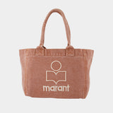 Yenky Zipped Gz Shopper Bag - Isabel Marant - Cotton - Neutral