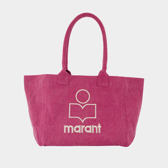 Yenky Zipped Gz Shopper Bag - Isabel Marant - Cotton - Pink