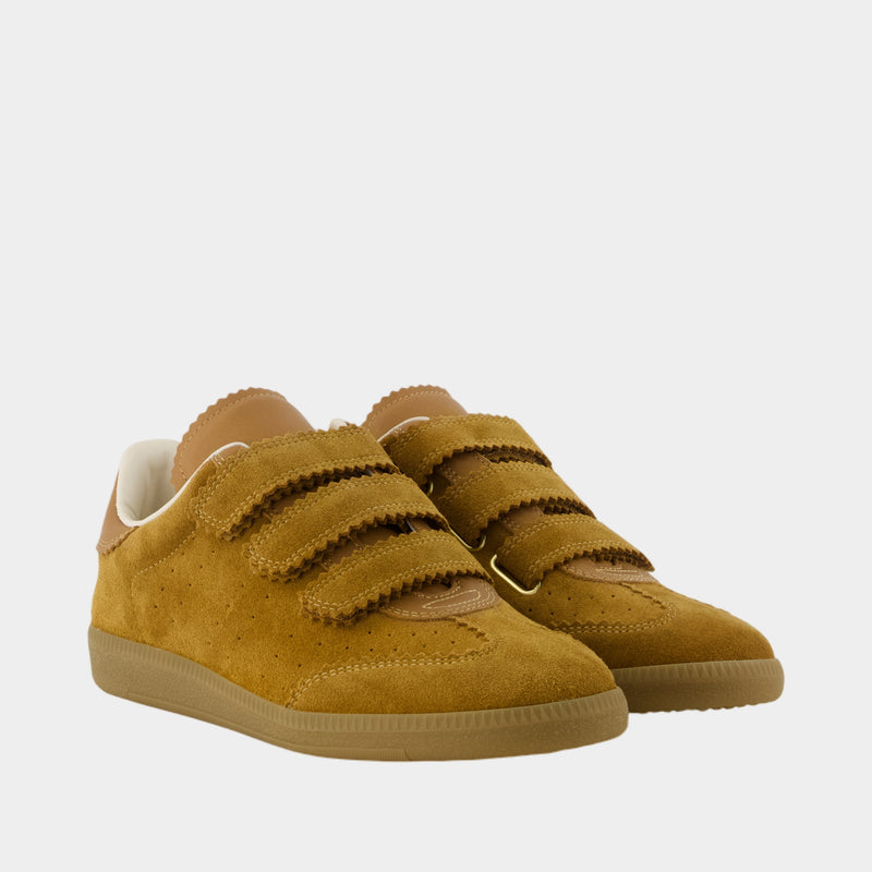 Beth Gz Sneakers - Isabel Marant - Leather - Brown