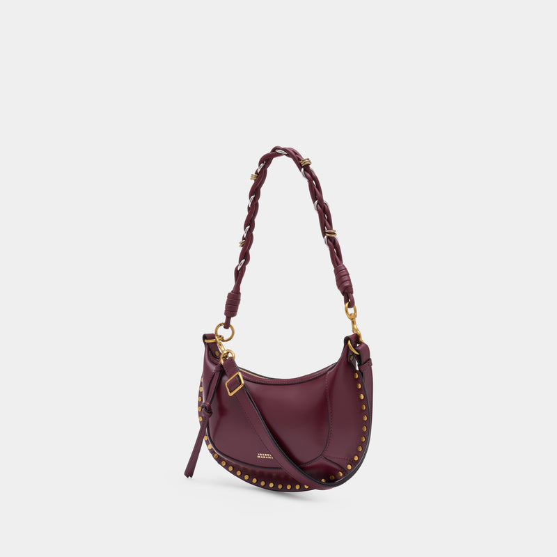 Oskan Moon Gd Crossbody - Isabel Marant - Leather - Burgundy