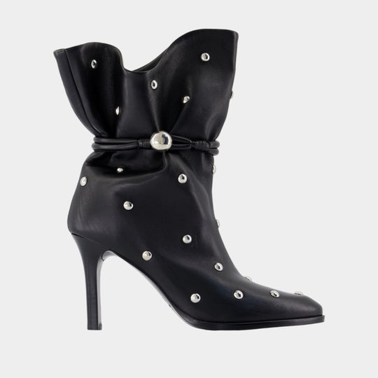 Lolya Gd Ankle Boots - Isabel Marant - Leather - Black