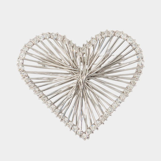 Gd Brooch - Isabel Marant - Metal - Silver