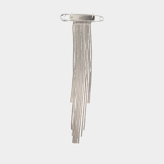 Fringe Gd Brooch - Isabel Marant - Metal - Silver