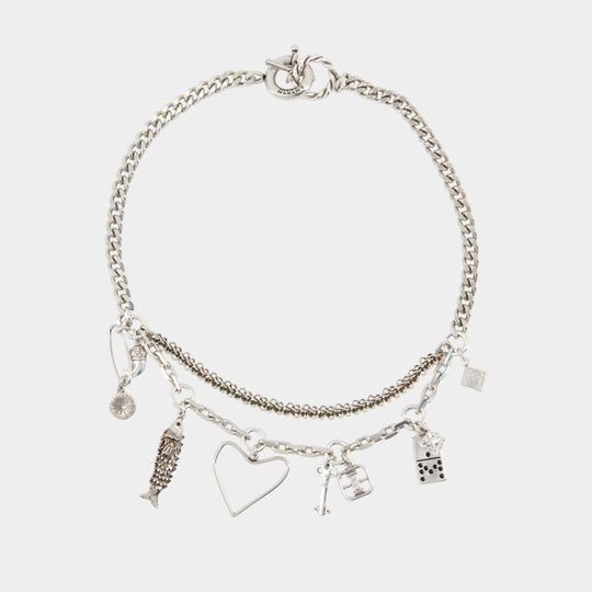 Gd Necklace - Isabel Marant - Metal - Silver