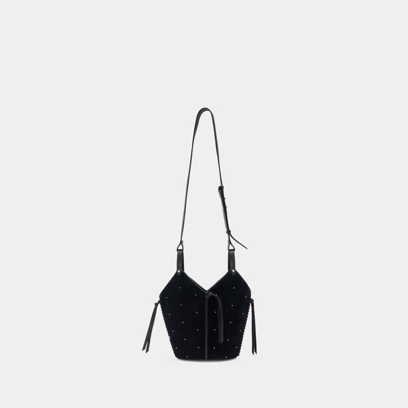 Tampa Mini Gd Shoulder Bag - Isabel Marant - Leather - Black