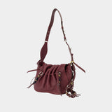 Bolton Shoulder Bag - Isabel Marant - Leather - Burgundy