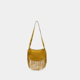Oskan Soft Zip Ga Shoulder Bag - Isabel Marant - Leather - Yellow