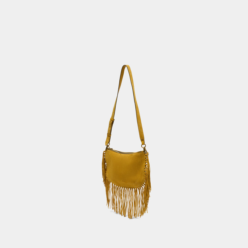Oskan Soft Zip Ga Shoulder Bag - Isabel Marant - Leather - Yellow