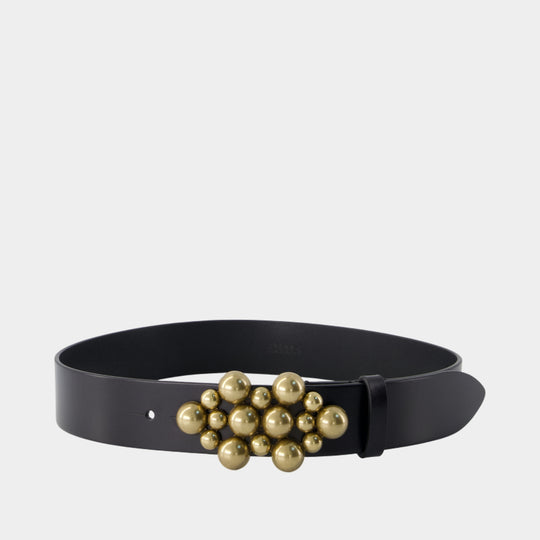 Vickia Gb Belt - Isabel Marant - Leather - Black