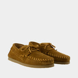 Fenlis Gb Flat Shoes - Isabel Marant - Leather - Brown
