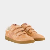 Beth Gd Sneakers - Isabel Marant - Leather - Beige