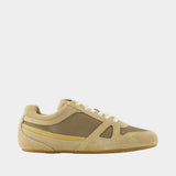 Senny Low Gd Sneakers - Isabel Marant - Leather - Khaki
