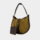 Oskan Hobo Soft Large Shoulder Bag - Isabel Marant - Leather - Brown