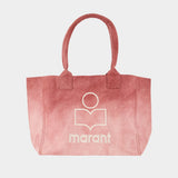 Yenky Zipped Tote Bag - Isabel Marant - Cotton - Pink