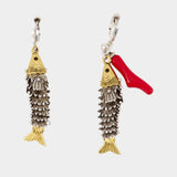 Asymmetric Earrings - Isabel Marant - Metal - Gold-tone