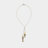 Long Necklace - Isabel Marant - Metal - Gold-tone