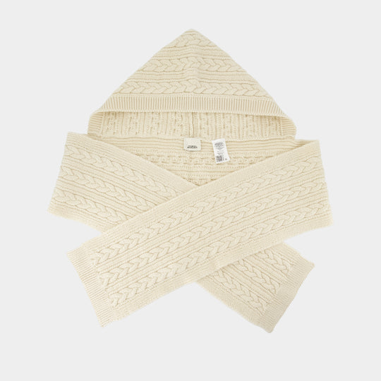Honorine Scarf - Isabel Marant - Wool - Ivory