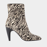 Jany Low ankle boots - Isabel Marant - Leather - Black