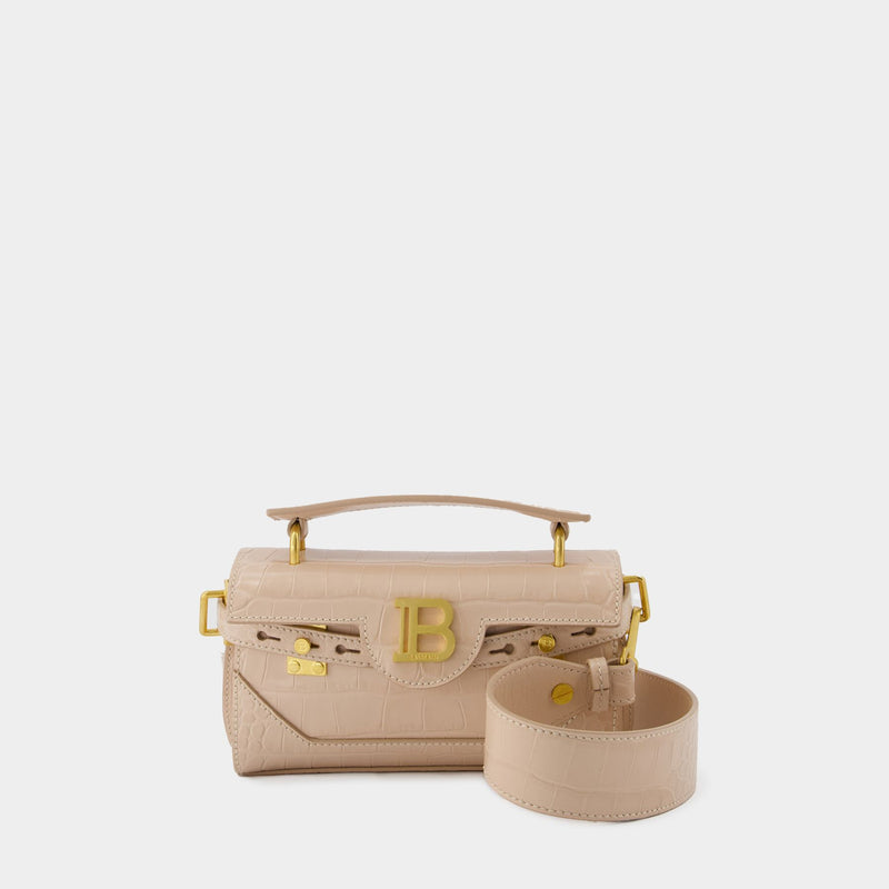 B-Buzz 19 Crossbody - Balmain - Leather - Beige