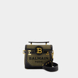 B-Buzz 23 Crossbody - Balmain - Cotton - Khaki/Black