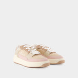 B-Court Flip Sneakers - Balmain - Leather - Light Pink