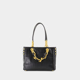 1945 Soft Small Shoulder Bag - Balmain - Leather - Black