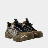 Cosmic Dust sneakers - Balmain - Leather - Khaki