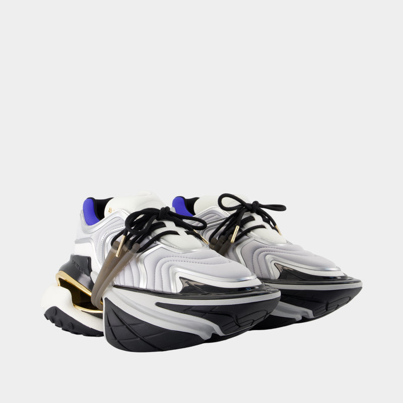 Unicorn Wave Sneakers - Balmain - Leather - Multi