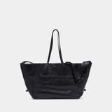 Track Zip Travel Bag - Balmain - Leather - Black